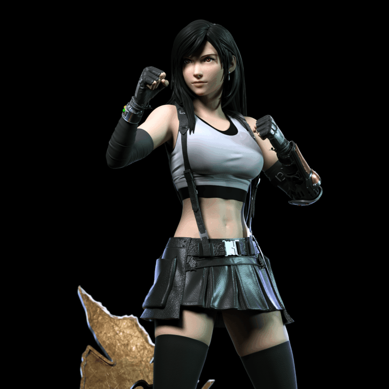 FINAL FANTASY - ティファ FF7 Rebith スタチュー Solar Studio 13 FINAL FANTASY - ティファ FF7 Rebith スタチュー Solar Studio