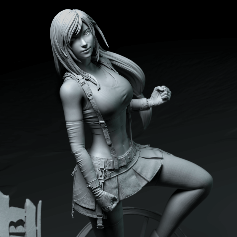 FINAL FANTASY - ティファ FF7 Rebith スタチュー Solar Studio 19 FINAL FANTASY - ティファ FF7 Rebith スタチュー Solar Studio