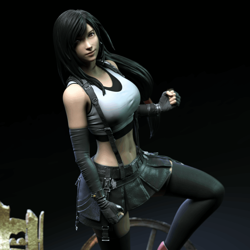 FINAL FANTASY - ティファ FF7 Rebith スタチュー Solar Studio 20 FINAL FANTASY - ティファ FF7 Rebith スタチュー Solar Studio