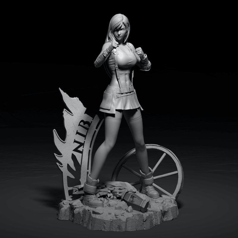 FINAL FANTASY - ティファ FF7 Rebith スタチュー Solar Studio 26 FINAL FANTASY - ティファ FF7 Rebith スタチュー Solar Studio