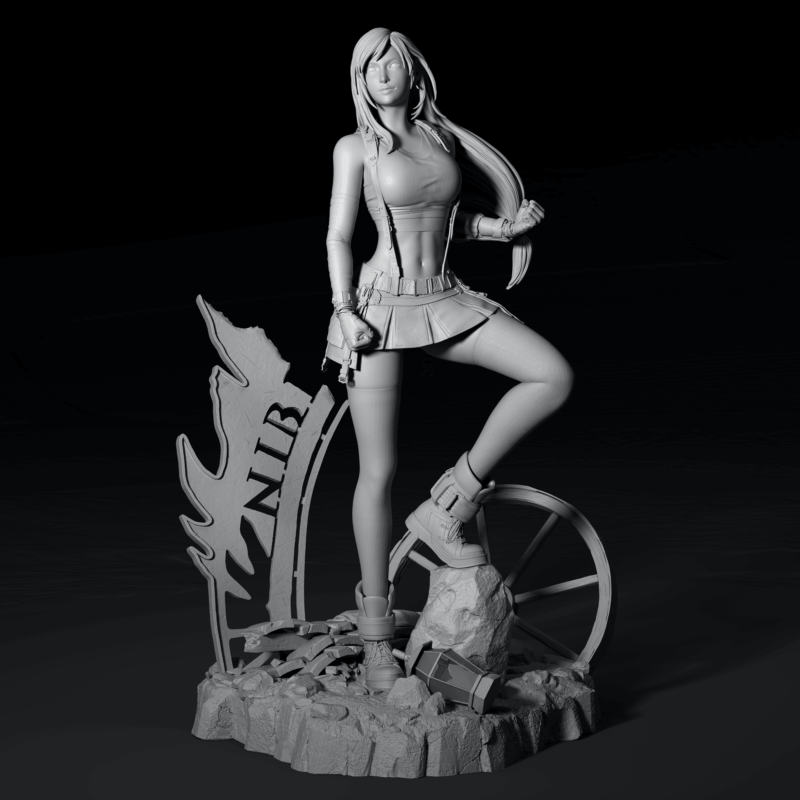 FINAL FANTASY - ティファ FF7 Rebith スタチュー Solar Studio 27 FINAL FANTASY - ティファ FF7 Rebith スタチュー Solar Studio