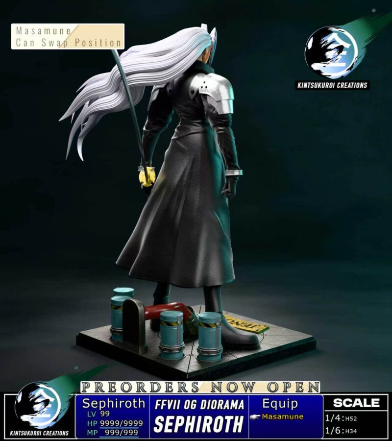 FINAL FANTASY - FFVII セフィロス 1/6・1/4 スタチュー Kintsukuroi Creations