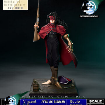 FINAL FANTASY - FFVII ヴィンセント 1/6・1/4 スタチュー Kintsukuroi Creations