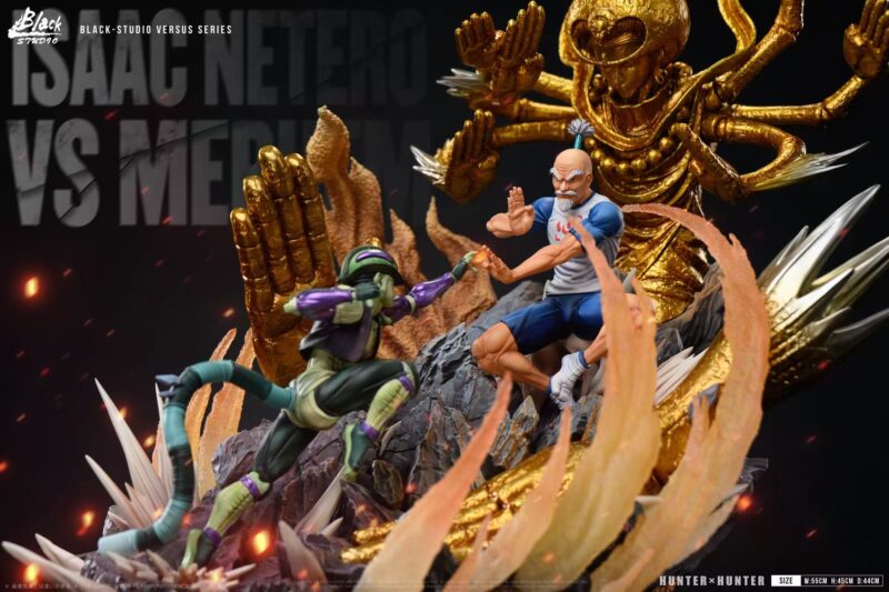 Hunter × Hunter - ネテロ vs メルエム 1/6 スタチュー Black Stone Studio