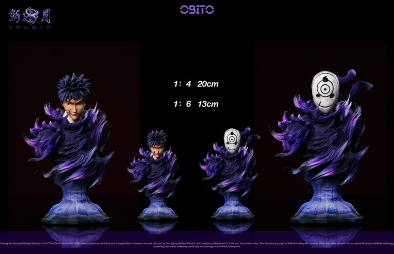 NARUTOナルト - オビト 1/6・1/4 スタチュー ZhanYue Studio