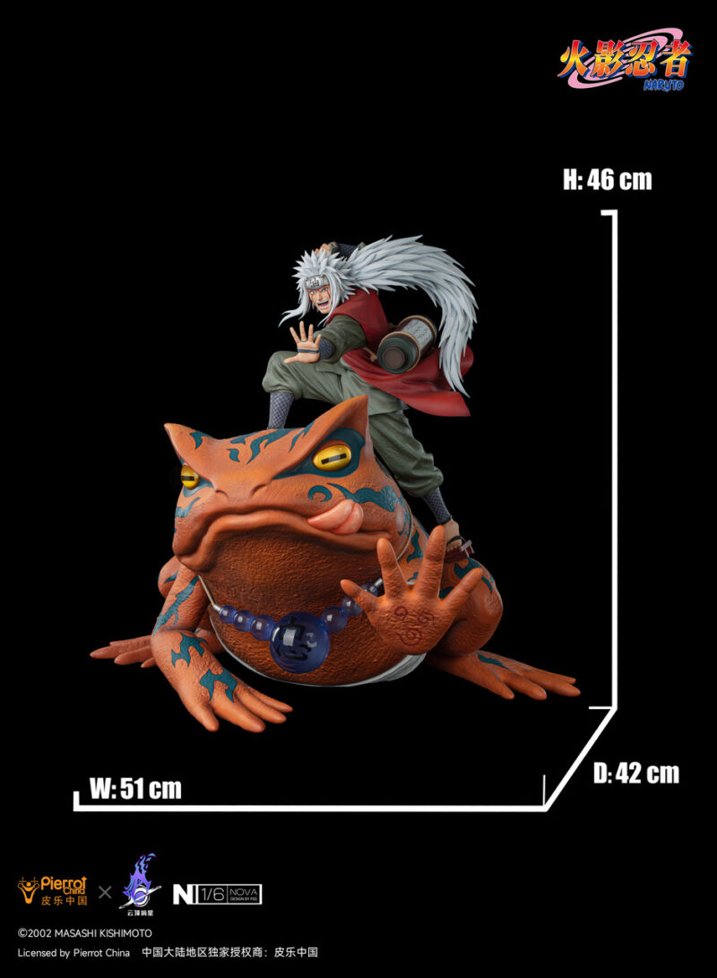 NARUTOナルト - 自来也 1/6 スタチュー PickStar Studio 3 NARUTOナルト - 自来也 1/6 スタチュー PickStar Studio