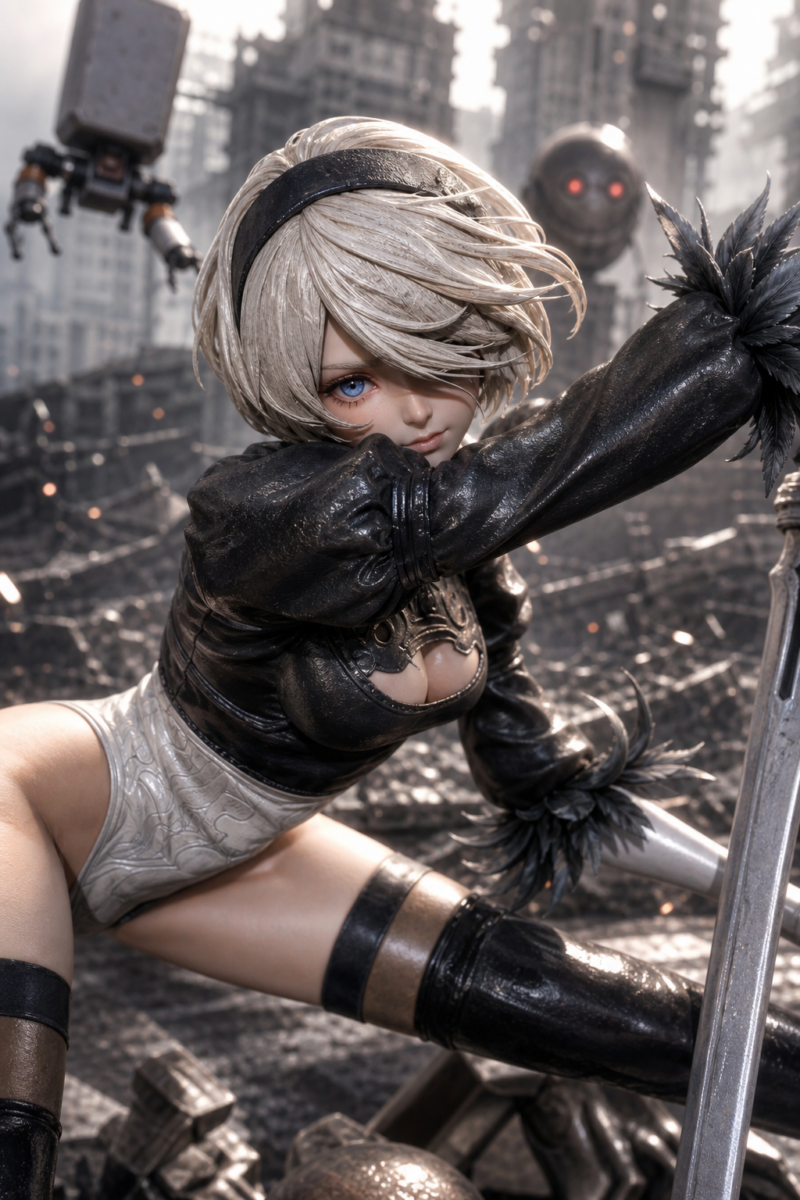 NieR - 2B NieR:Automata 1/6・1/4 スタチュー Star Origin Studio