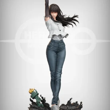 チェンソーマン - 戦争の悪魔 ヨル 1/6 スタチュー Night Wing × Hera Studio