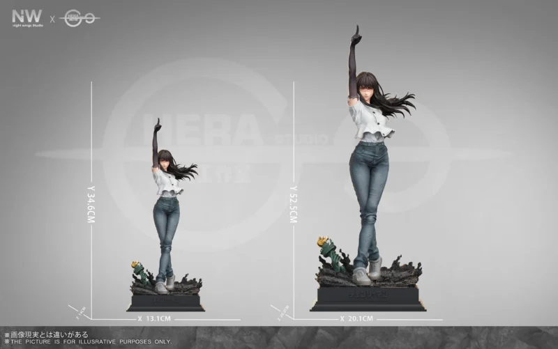 チェンソーマン - 戦争の悪魔 ヨル 1/6 スタチュー Night Wing × Hera Studio 5 チェンソーマン - 戦争の悪魔 ヨル 1/6 スタチュー Night Wing × Hera Studio