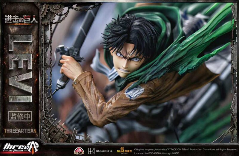 進撃の巨人 - リヴァイ・アッカーマン 1/6 スタチュー ThreeArtisan Studio