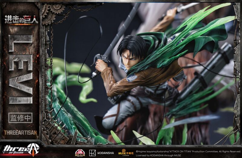 進撃の巨人 - リヴァイ・アッカーマン 1/6 スタチュー ThreeArtisan Studio
