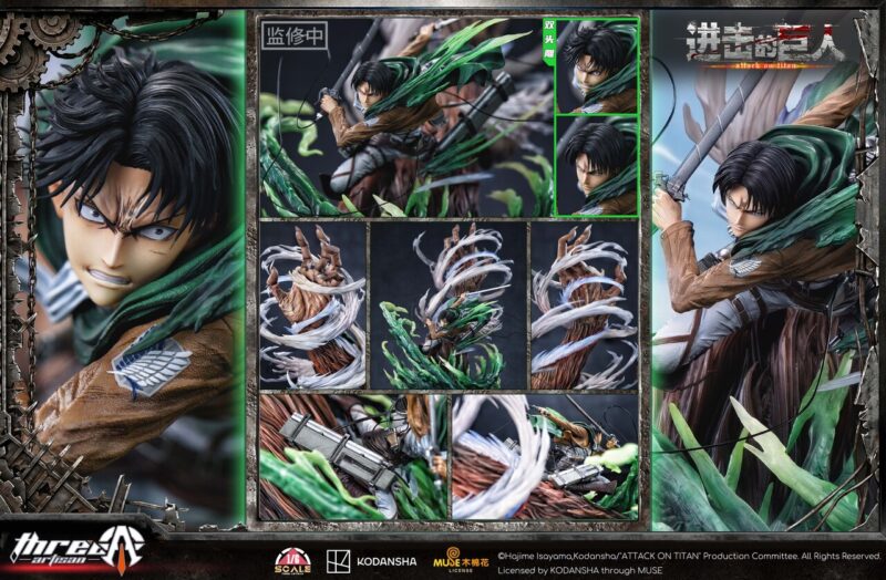 進撃の巨人 - リヴァイ・アッカーマン 1/6 スタチュー ThreeArtisan Studio