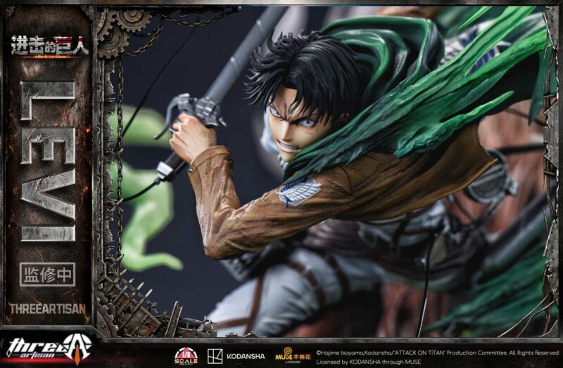 進撃の巨人 - リヴァイ・アッカーマン 1/6 スタチュー ThreeArtisan Studio