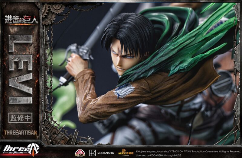 進撃の巨人 - リヴァイ・アッカーマン 1/6 スタチュー ThreeArtisan Studio