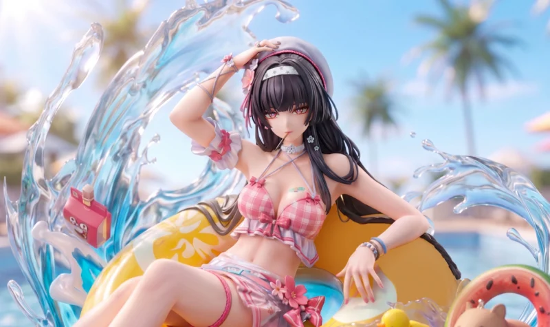 鳴潮 - 千咲（水着ver. / 蜜桃氷・Iced Peach） 1/6 スタチュー YaoMengMeng Studio
