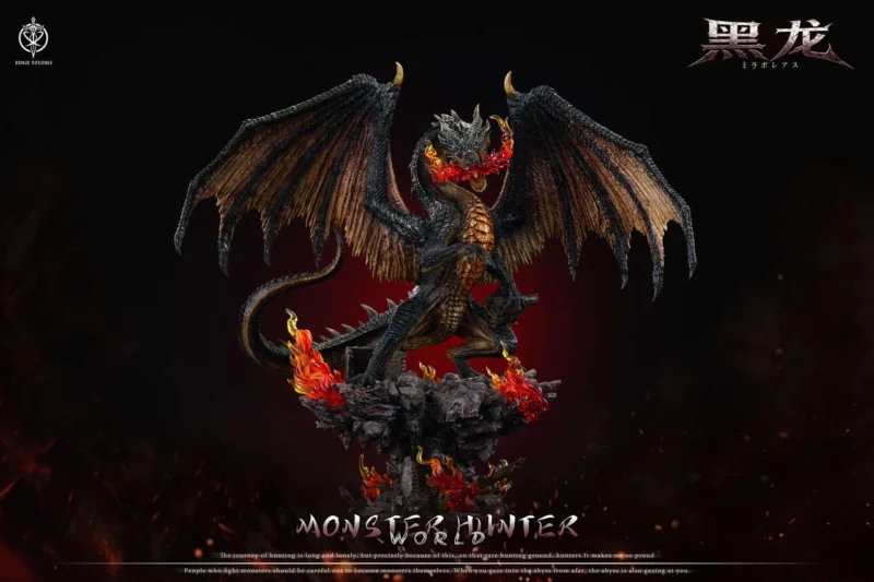Monster Hunter - 黒龍ミラボレアス 1/6 スタチュー Edge Studio Monster Hunter - 黒龍ミラボレアス 1/6 スタチュー Edge Studio