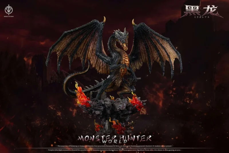 Monster Hunter - 黒龍ミラボレアス 1/6 スタチュー Edge Studio 4 Monster Hunter - 黒龍ミラボレアス 1/6 スタチュー Edge Studio