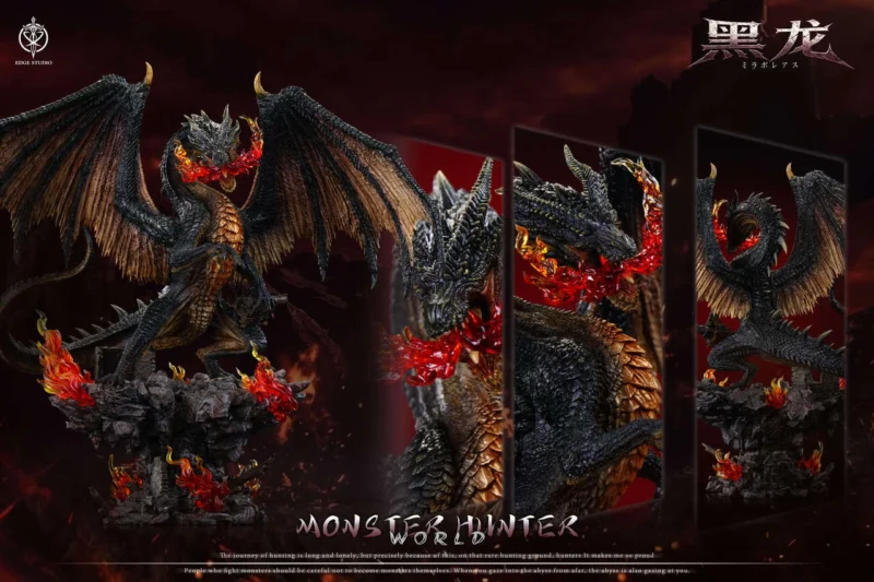 Monster Hunter - 黒龍ミラボレアス 1/6 スタチュー Edge Studio 10 Monster Hunter - 黒龍ミラボレアス 1/6 スタチュー Edge Studio