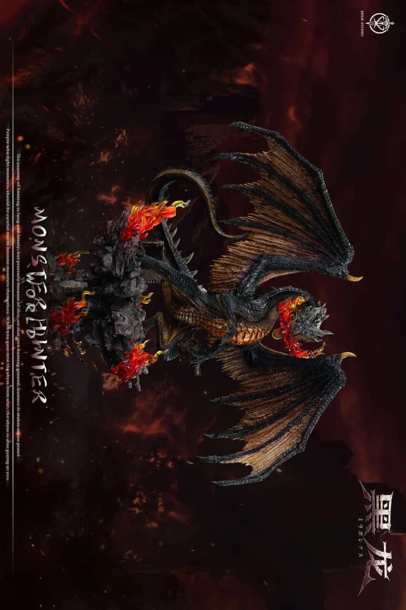 Monster Hunter - 黒龍ミラボレアス 1/6 スタチュー Edge Studio 11 Monster Hunter - 黒龍ミラボレアス 1/6 スタチュー Edge Studio