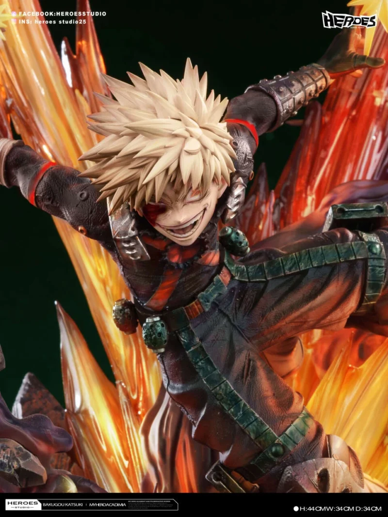 僕のヒーローアカデミア - 爆豪勝己 1/6 スタチュー Heroes Studio