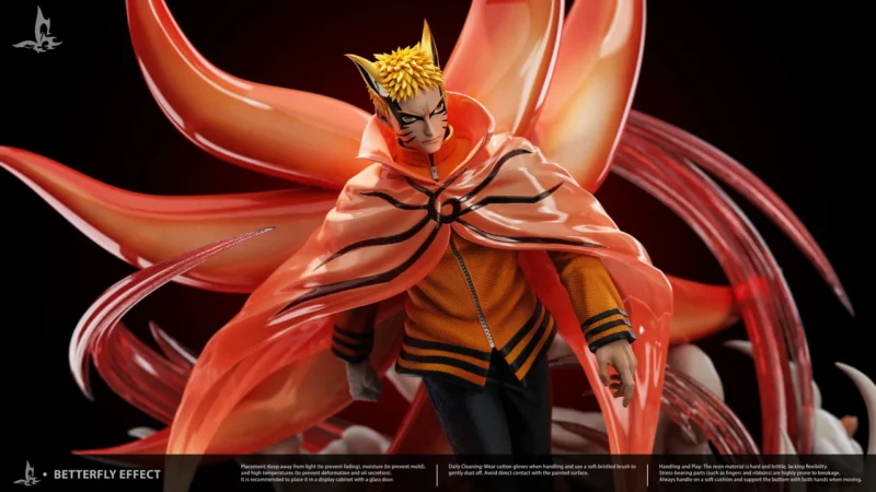 NARUTOナルト - うずまきナルト：重粒子（バリオン）モード スタチュー Butterfly Effect Studio